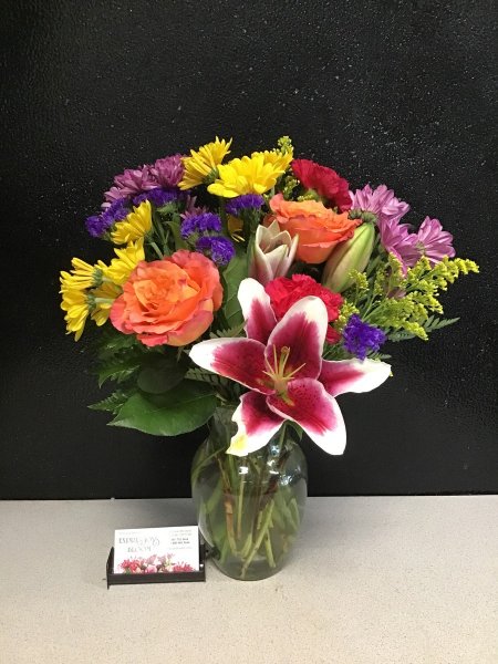 A 5 Star Customer Reviewed Flower Arrangement Designed by Expressions In Bloom in Corvallis, OR