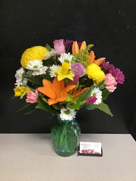A 5 Star Customer Reviewed Flower Arrangement Designed by Expressions In Bloom in Corvallis, OR