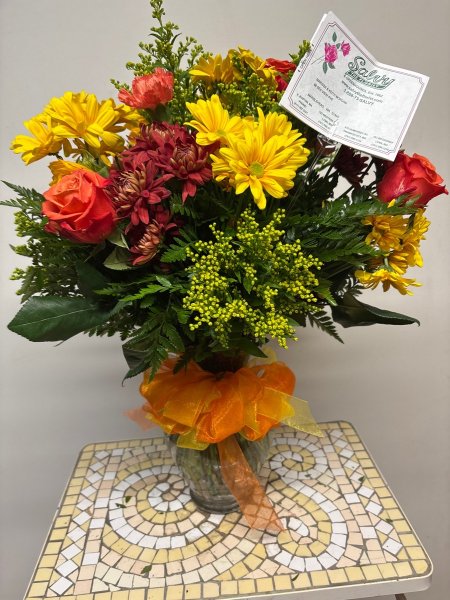 A 3 Star Customer Reviewed Flower Arrangement Designed by Salvy the Florist in Lynn, MA A 3 Star Customer Reviewed Flower Arrangement Designed by Salvy the Florist in Lynn, MA