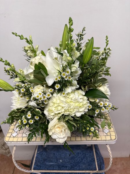 A 5 Star Customer Reviewed Flower Arrangement Designed by Salvy the Florist in Lynn, MA A 5 Star Customer Reviewed Flower Arrangement Designed by Salvy the Florist in Lynn, MA