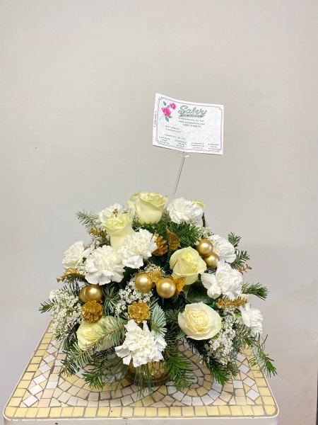 A 5 Star Customer Reviewed Flower Arrangement Designed by Salvy the Florist in Lynn, MA