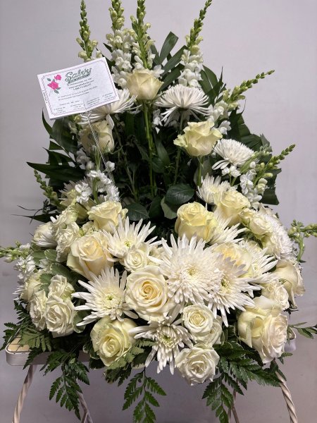 A 5 Star Customer Reviewed Flower Arrangement Designed by Salvy the Florist in Lynn, MA A 5 Star Customer Reviewed Flower Arrangement Designed by Salvy the Florist in Lynn, MA