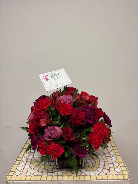 A 5 Star Customer Reviewed Flower Arrangement Designed by Salvy the Florist in Lynn, MA