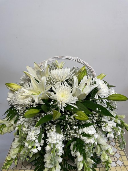 A 5 Star Customer Reviewed Flower Arrangement Designed by Salvy the Florist in Lynn, MA