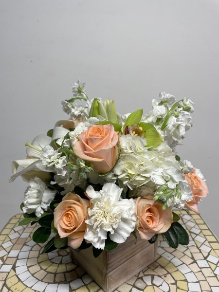A 5 Star Customer Reviewed Flower Arrangement Designed by Salvy the Florist in Lynn, MA