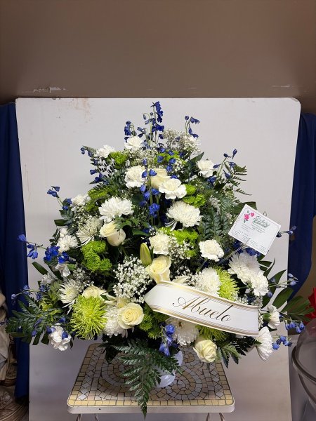 A 5 Star Customer Reviewed Flower Arrangement Designed by Salvy the Florist in Lynn, MA