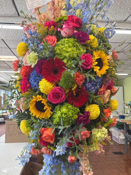 A 5 Star Customer Reviewed Flower Arrangement Designed by Salvy the Florist in Lynn, MA A 5 Star Customer Reviewed Flower Arrangement Designed by Salvy the Florist in Lynn, MA