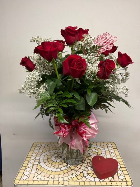 A 5 Star Customer Reviewed Flower Arrangement Designed by Salvy the Florist in Lynn, MA
