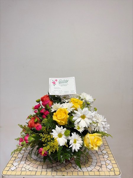 A 5 Star Customer Reviewed Flower Arrangement Designed by Salvy the Florist in Lynn, MA