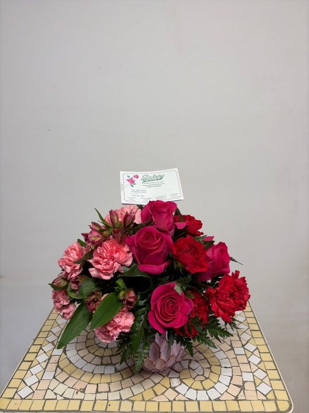 A 5 Star Customer Reviewed Flower Arrangement Designed by Salvy the Florist in Lynn, MA