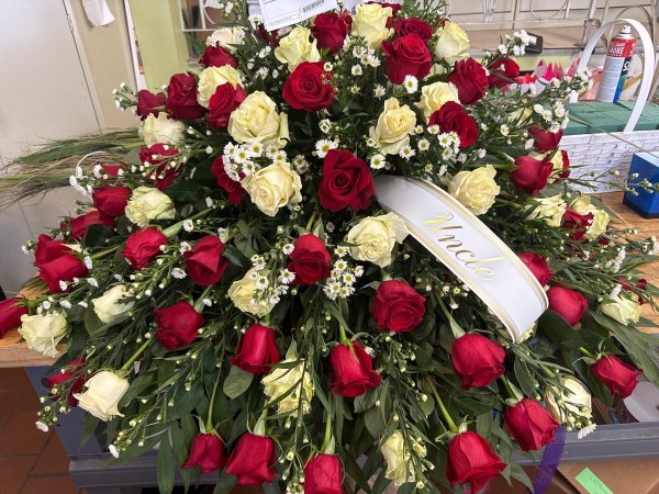 A 5 Star Customer Reviewed Flower Arrangement Designed by Salvy the Florist in Lynn, MA