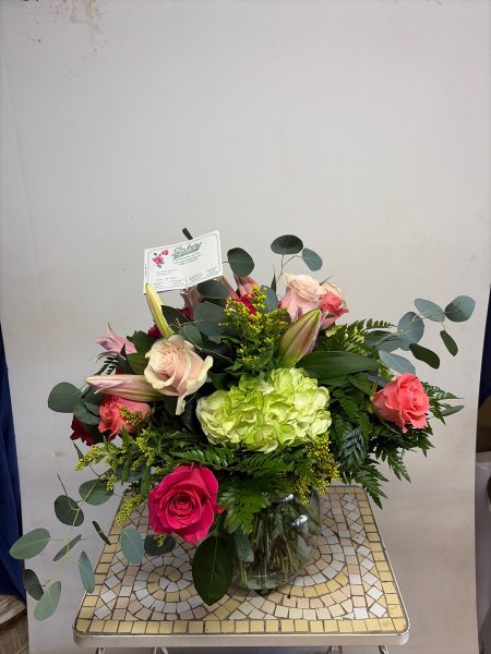 A 5 Star Customer Reviewed Flower Arrangement Designed by Salvy the Florist in Lynn, MA