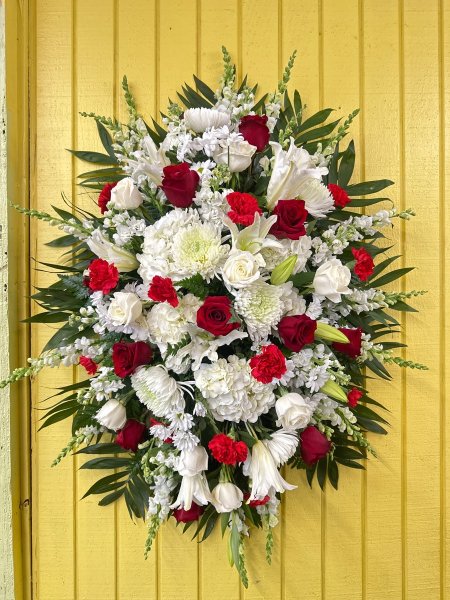 A 5 Star Customer Reviewed Flower Arrangement Designed by Salvy the Florist in Lynn, MA