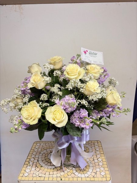 A 5 Star Customer Reviewed Flower Arrangement Designed by Salvy the Florist in Lynn, MA A 5 Star Customer Reviewed Flower Arrangement Designed by Salvy the Florist in Lynn, MA