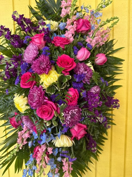 A 5 Star Customer Reviewed Flower Arrangement Designed by Salvy the Florist in Lynn, MA