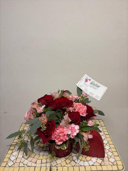A 5 Star Customer Reviewed Flower Arrangement Designed by Salvy the Florist in Lynn, MA