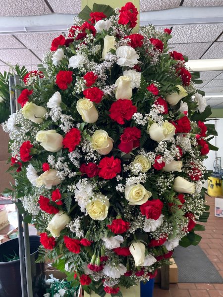 A 5 Star Customer Reviewed Flower Arrangement Designed by Salvy the Florist in Lynn, MA
