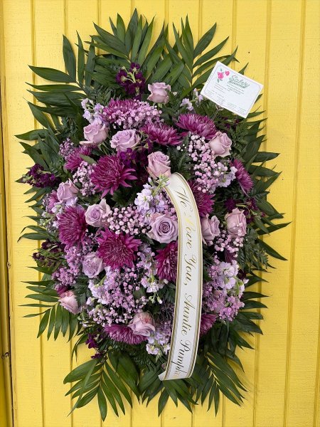 A 5 Star Customer Reviewed Flower Arrangement Designed by Salvy the Florist in Lynn, MA