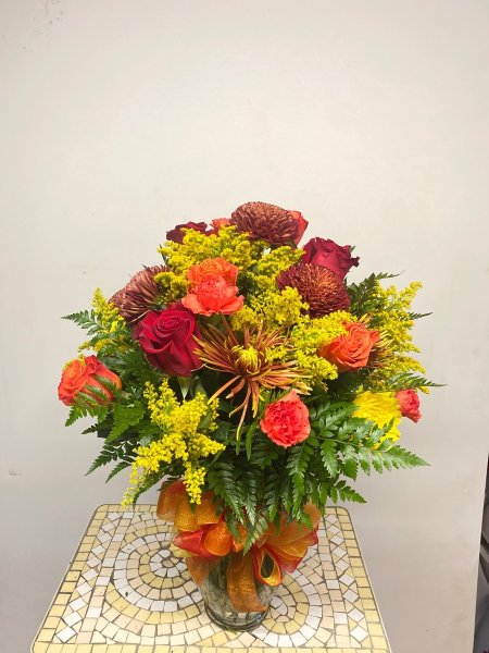 A 5 Star Customer Reviewed Flower Arrangement Designed by Salvy the Florist in Lynn, MA A 5 Star Customer Reviewed Flower Arrangement Designed by Salvy the Florist in Lynn, MA