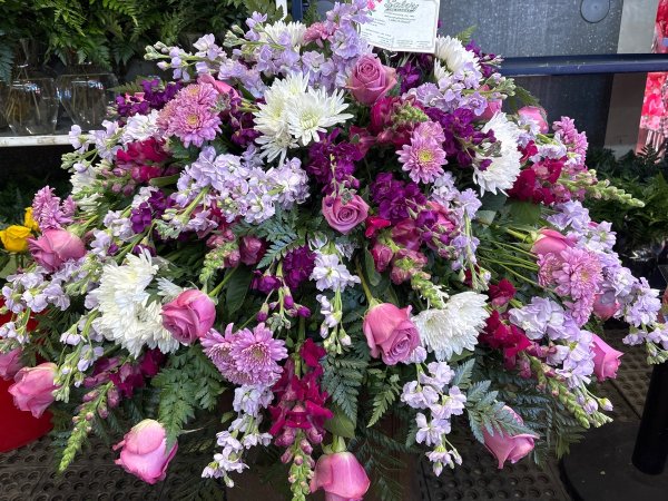A 5 Star Customer Reviewed Flower Arrangement Designed by Salvy the Florist in Lynn, MA