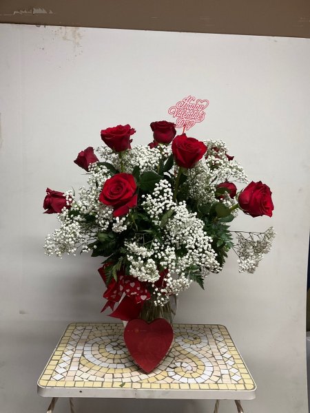 A 5 Star Customer Reviewed Flower Arrangement Designed by Salvy the Florist in Lynn, MA