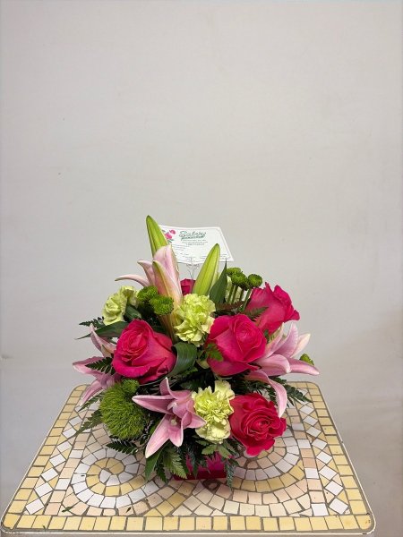A 5 Star Customer Reviewed Flower Arrangement Designed by Salvy the Florist in Lynn, MA