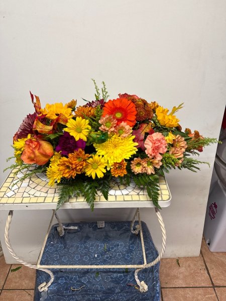 A 5 Star Customer Reviewed Flower Arrangement Designed by Salvy the Florist in Lynn, MA