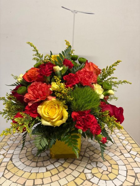 A 5 Star Customer Reviewed Flower Arrangement Designed by Salvy the Florist in Lynn, MA A 5 Star Customer Reviewed Flower Arrangement Designed by Salvy the Florist in Lynn, MA