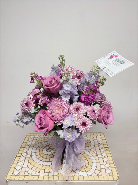 A 5 Star Customer Reviewed Flower Arrangement Designed by Salvy the Florist in Lynn, MA A 5 Star Customer Reviewed Flower Arrangement Designed by Salvy the Florist in Lynn, MA