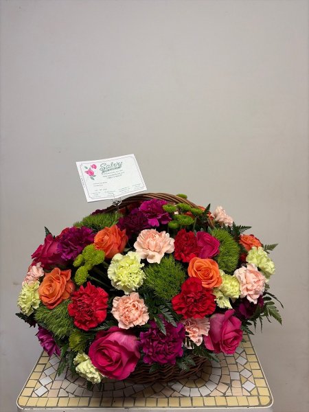 A 5 Star Customer Reviewed Flower Arrangement Designed by Salvy the Florist in Lynn, MA