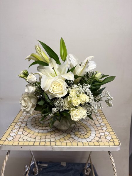 A 5 Star Customer Reviewed Flower Arrangement Designed by Salvy the Florist in Lynn, MA A 5 Star Customer Reviewed Flower Arrangement Designed by Salvy the Florist in Lynn, MA