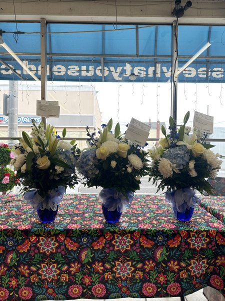 A 5 Star Customer Reviewed Flower Arrangement Designed by Salvy the Florist in Lynn, MA