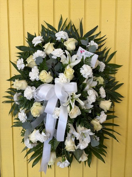 A 4 Star Customer Reviewed Flower Arrangement Designed by Salvy the Florist in Lynn, MA