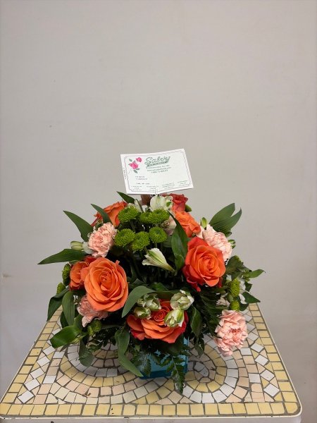 A 5 Star Customer Reviewed Flower Arrangement Designed by Salvy the Florist in Lynn, MA