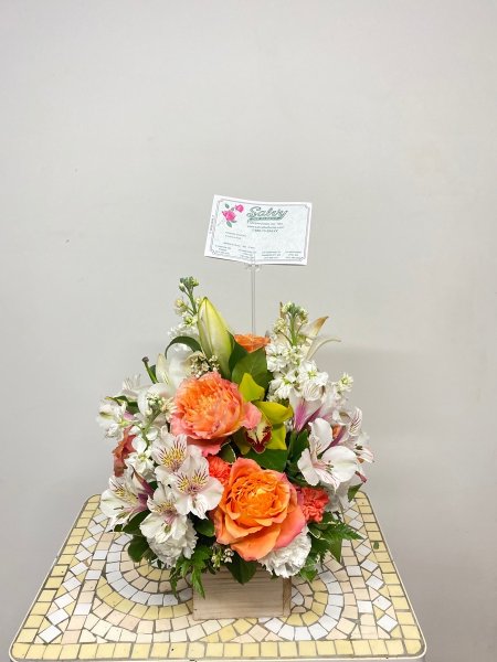 A 5 Star Customer Reviewed Flower Arrangement Designed by Salvy the Florist in Lynn, MA A 5 Star Customer Reviewed Flower Arrangement Designed by Salvy the Florist in Lynn, MA