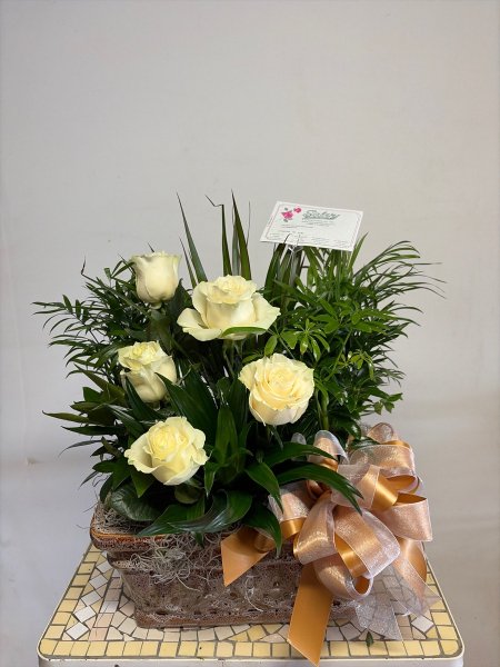 A 5 Star Customer Reviewed Flower Arrangement Designed by Salvy the Florist in Lynn, MA