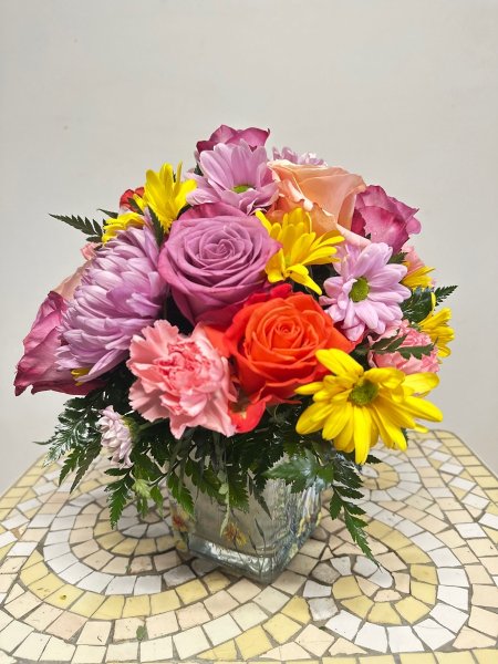 A 5 Star Customer Reviewed Flower Arrangement Designed by Salvy the Florist in Lynn, MA