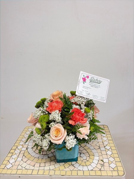 A 5 Star Customer Reviewed Flower Arrangement Designed by Salvy the Florist in Lynn, MA A 5 Star Customer Reviewed Flower Arrangement Designed by Salvy the Florist in Lynn, MA