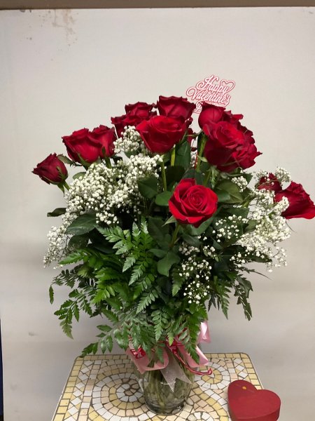 A 5 Star Customer Reviewed Flower Arrangement Designed by Salvy the Florist in Lynn, MA