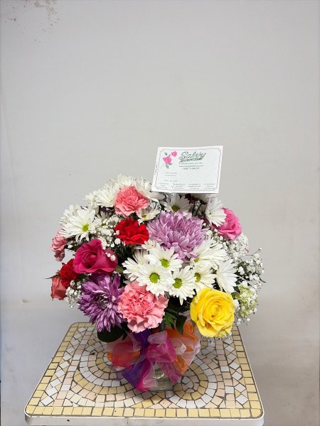 A 5 Star Customer Reviewed Flower Arrangement Designed by Salvy the Florist in Lynn, MA A 5 Star Customer Reviewed Flower Arrangement Designed by Salvy the Florist in Lynn, MA