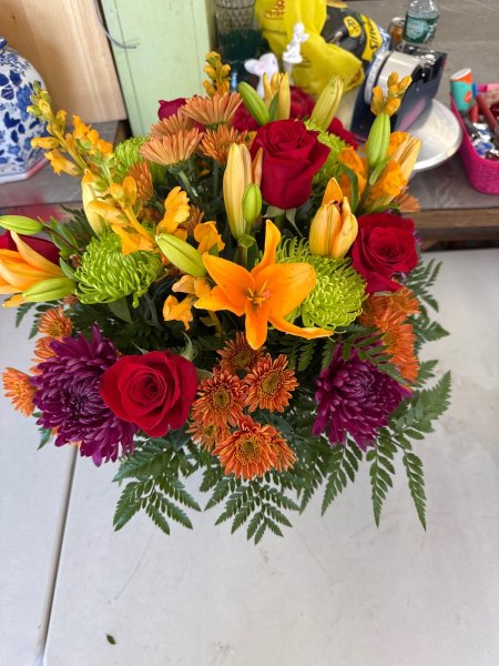A 5 Star Customer Reviewed Flower Arrangement Designed by Salvy the Florist in Lynn, MA A 5 Star Customer Reviewed Flower Arrangement Designed by Salvy the Florist in Lynn, MA