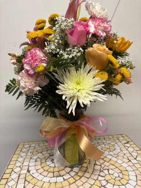 A 5 Star Customer Reviewed Flower Arrangement Designed by Salvy the Florist in Lynn, MA A 5 Star Customer Reviewed Flower Arrangement Designed by Salvy the Florist in Lynn, MA