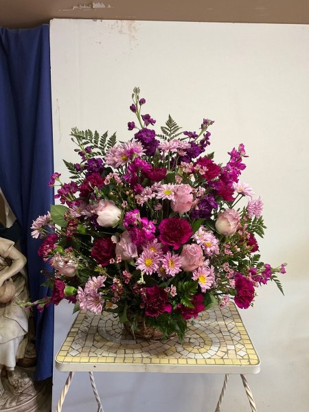 A 5 Star Customer Reviewed Flower Arrangement Designed by Salvy the Florist in Lynn, MA