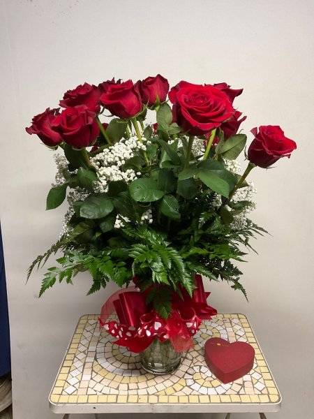 A 5 Star Customer Reviewed Flower Arrangement Designed by Salvy the Florist in Lynn, MA