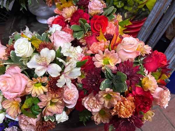 A 5 Star Customer Reviewed Flower Arrangement Designed by Salvy the Florist in Lynn, MA