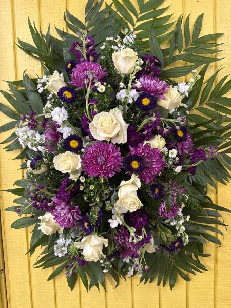 A 5 Star Customer Reviewed Flower Arrangement Designed by Salvy the Florist in Lynn, MA