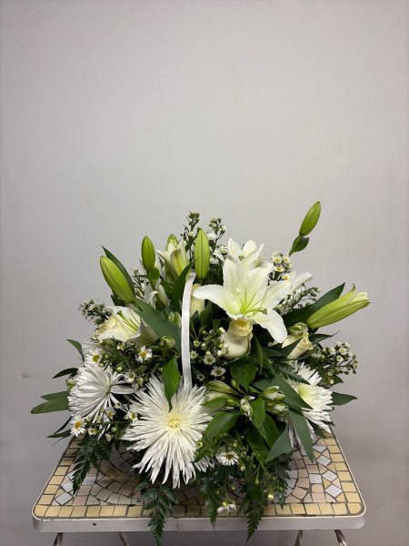 A 5 Star Customer Reviewed Flower Arrangement Designed by Salvy the Florist in Lynn, MA