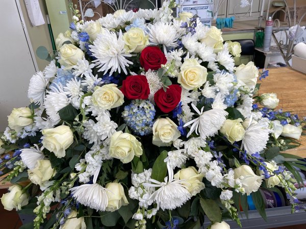 A 5 Star Customer Reviewed Flower Arrangement Designed by Salvy the Florist in Lynn, MA A 5 Star Customer Reviewed Flower Arrangement Designed by Salvy the Florist in Lynn, MA
