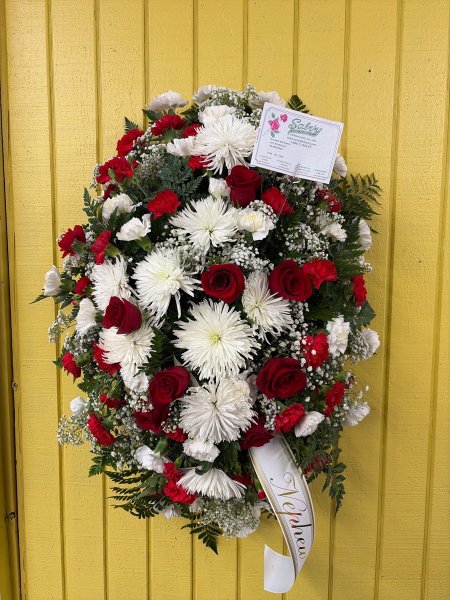 A 5 Star Customer Reviewed Flower Arrangement Designed by Salvy the Florist in Lynn, MA