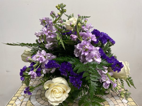 A 5 Star Customer Reviewed Flower Arrangement Designed by Salvy the Florist in Lynn, MA